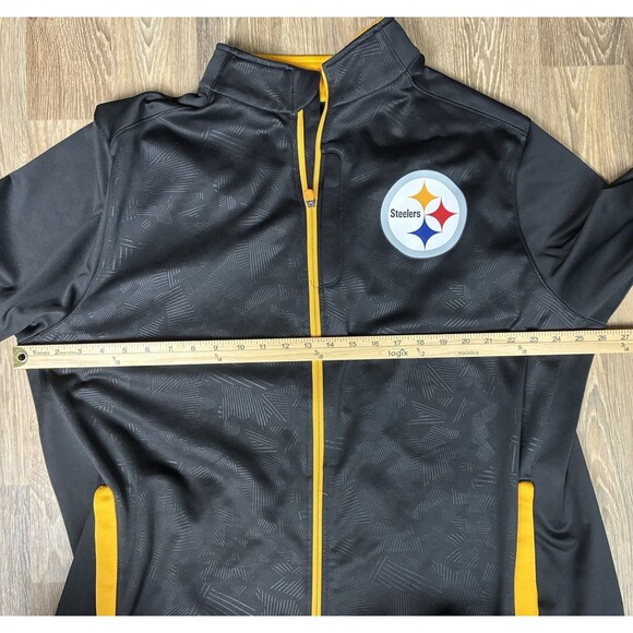 Pittsburgh Steelers Fanatics Mens Longitude Latitude Full Zip Track Jacket XXL - Picture 12 of 16